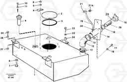 96583 Fuel tank L90C, Volvo Construction Equipment