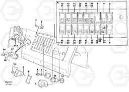 92689 Switch panel L90C, Volvo Construction Equipment