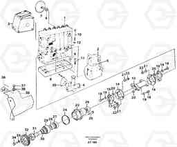 94747 Injection pump with drive L90C, Volvo Construction Equipment