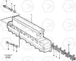 99432 Inlet manifold L90C, Volvo Construction Equipment