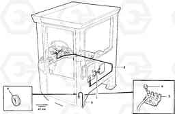 92943 Cable harnesses, cab L90C, Volvo Construction Equipment