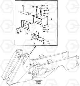 99598 Lamp retainer L90C, Volvo Construction Equipment