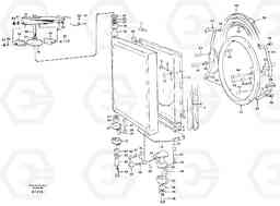 98686 Radiator with fitting parts L90C, Volvo Construction Equipment