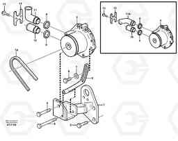 91974 Waterpump, assembly L90C, Volvo Construction Equipment