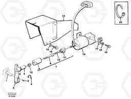 94484 Key turn engine stop L90C, Volvo Construction Equipment