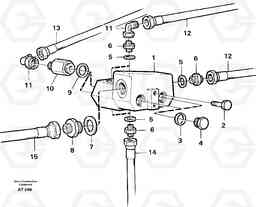 92911 Shift valve, assembly L90C, Volvo Construction Equipment