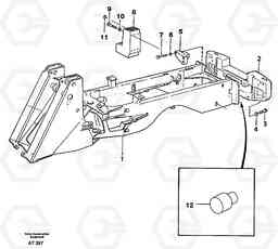 98507 Counterweight L90C, Volvo Construction Equipment