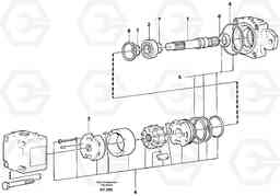 92424 Hydraulic pump L90C, Volvo Construction Equipment