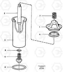 98432 Oil filter L90C, Volvo Construction Equipment
