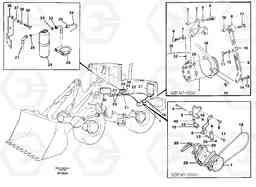 93836 Compressor for cooling agent R134a with fitting parts. L90C, Volvo Construction Equipment