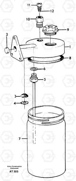 99316 Anti-freeze reservoir L90C, Volvo Construction Equipment