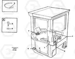 99599 Cable harness for Cdc-steering. L90C, Volvo Construction Equipment