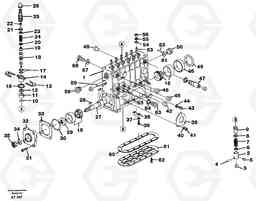 92820 Injection pump L90C, Volvo Construction Equipment