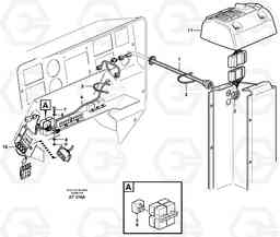 99446 Forward / reverse switch at hydraulic controls L90C, Volvo Construction Equipment