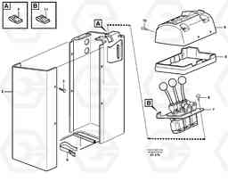 92625 Servo valve with fitting parts L90C, Volvo Construction Equipment