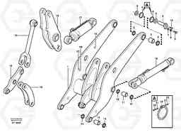 98380 Lifting frame work with assembly parts L90C, Volvo Construction Equipment