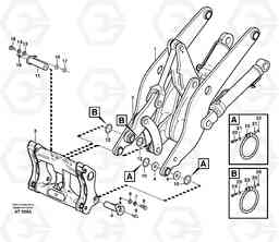 94771 Assemble attachment bracket. L90C, Volvo Construction Equipment