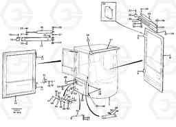 90344 Cab body L150C S/N 2768-SWE, 60701-USA, Volvo Construction Equipment