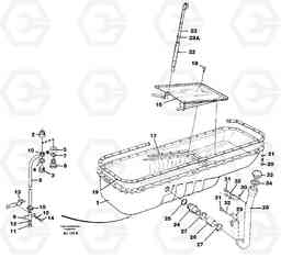 81399 Oil sump L150C S/N 2768-SWE, 60701-USA, Volvo Construction Equipment