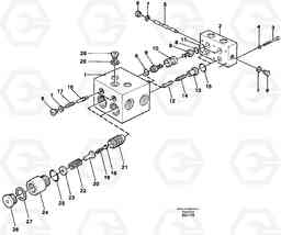 79325 Shift valve L150C S/N 2768-SWE, 60701-USA, Volvo Construction Equipment