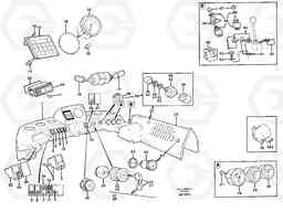 97572 Instruments panel L150C S/N 2768-SWE, 60701-USA, Volvo Construction Equipment