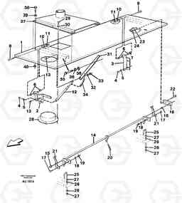 88519 Engine cover L150C S/N 2768-SWE, 60701-USA, Volvo Construction Equipment