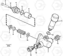 95074 Feed pump L150C S/N 2768-SWE, 60701-USA, Volvo Construction Equipment