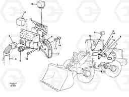 56068 Cable harness for air conditioning. L150C S/N 2768-SWE, 60701-USA, Volvo Construction Equipment