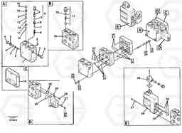 103436 Relief valve. L150C S/N 2768-SWE, 60701-USA, Volvo Construction Equipment