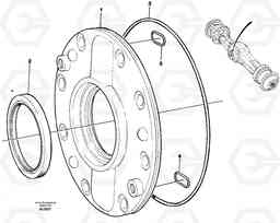 21195 Oil pump L150C S/N 2768-SWE, 60701-USA, Volvo Construction Equipment