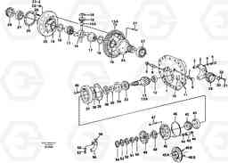 60252 Final drive, front L150C S/N 2768-SWE, 60701-USA, Volvo Construction Equipment