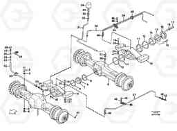 85857 Planet shafts with fitting parts L150C S/N 2768-SWE, 60701-USA, Volvo Construction Equipment