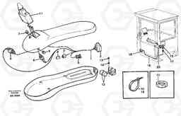 17037 Cable harness for Cdc-steering. L150C S/N 2768-SWE, 60701-USA, Volvo Construction Equipment