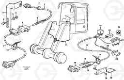 56070 Cable harness, automatic float position. L150C S/N 2768-SWE, 60701-USA, Volvo Construction Equipment