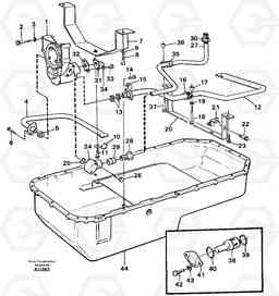 52802 Lubricating system. L150C S/N 2768-SWE, 60701-USA, Volvo Construction Equipment