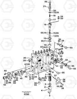 90232 Injection pump L150C S/N 2768-SWE, 60701-USA, Volvo Construction Equipment