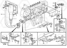 90495 Stop control. L150C S/N 2768-SWE, 60701-USA, Volvo Construction Equipment