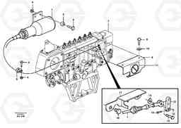 89927 Stop control. L150C S/N 2768-SWE, 60701-USA, Volvo Construction Equipment