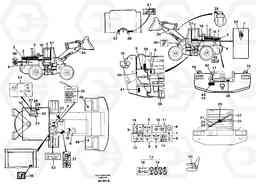 33537 Sign plates and decals. L150C S/N 2768-SWE, 60701-USA, Volvo Construction Equipment