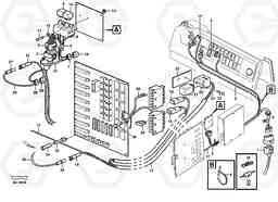 56069 Cable harness, air conditioning. L150C S/N 2768-SWE, 60701-USA, Volvo Construction Equipment