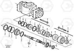 20735 Hydraulic pump L150C S/N 2768-SWE, 60701-USA, Volvo Construction Equipment