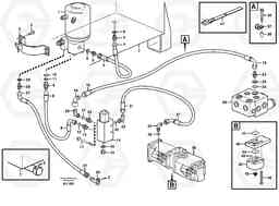 48375 Secondary steering system. L150C S/N 2768-SWE, 60701-USA, Volvo Construction Equipment