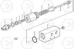 21207 Pressure monitor L150C S/N 2768-SWE, 60701-USA, Volvo Construction Equipment