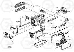 10205 Engine L180C S/N 2533-SWE, 60465-USA, Volvo Construction Equipment