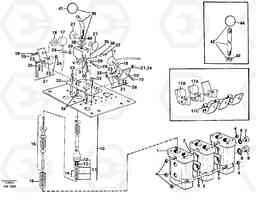 103065 Servo valve. L180C S/N 2533-SWE, 60465-USA, Volvo Construction Equipment