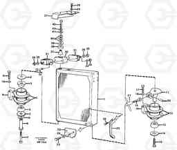 65806 Radiator with fitting parts. L180C S/N 2533-SWE, 60465-USA, Volvo Construction Equipment