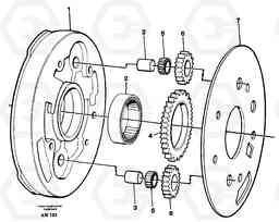 24393 Pump L180C S/N 2533-SWE, 60465-USA, Volvo Construction Equipment