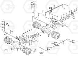 83997 Planet shafts with fitting parts L180C S/N 2533-SWE, 60465-USA, Volvo Construction Equipment