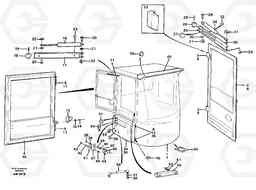 85041 Cab body L180C S/N 2533-SWE, 60465-USA, Volvo Construction Equipment