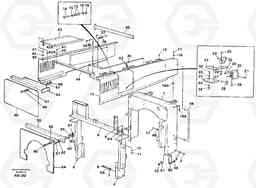 92229 Engine hood. L180C S/N 2533-SWE, 60465-USA, Volvo Construction Equipment